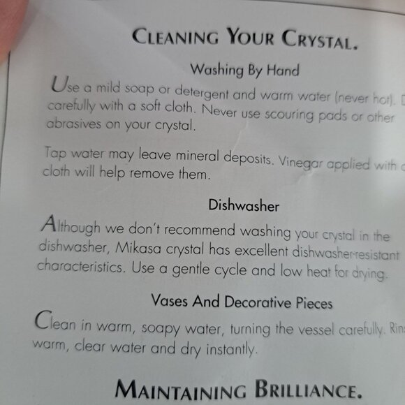 Mikasa Christmas Tree Votive Candle Holder Crystal  Germany New Old Stock - Picture 8 of 15